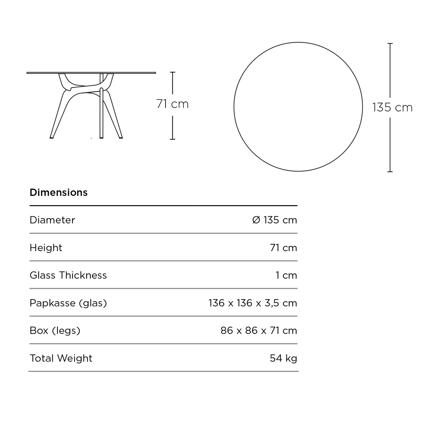 Triiio Table